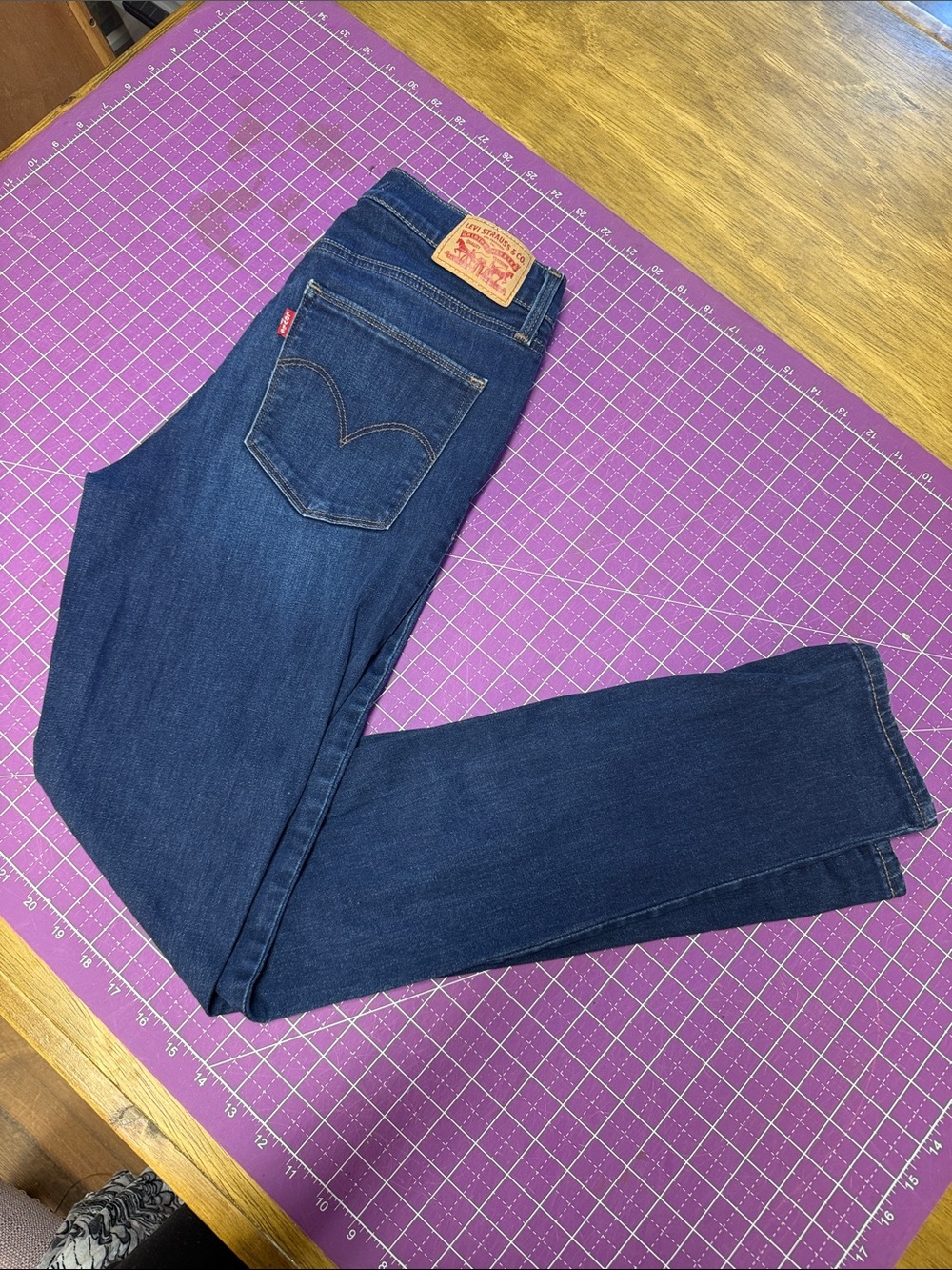 Levi's Women's Dark Blue Skinny Jeans